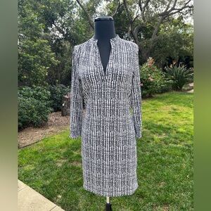 Ellie Kai sheath with gathered and ruched accents - size 0